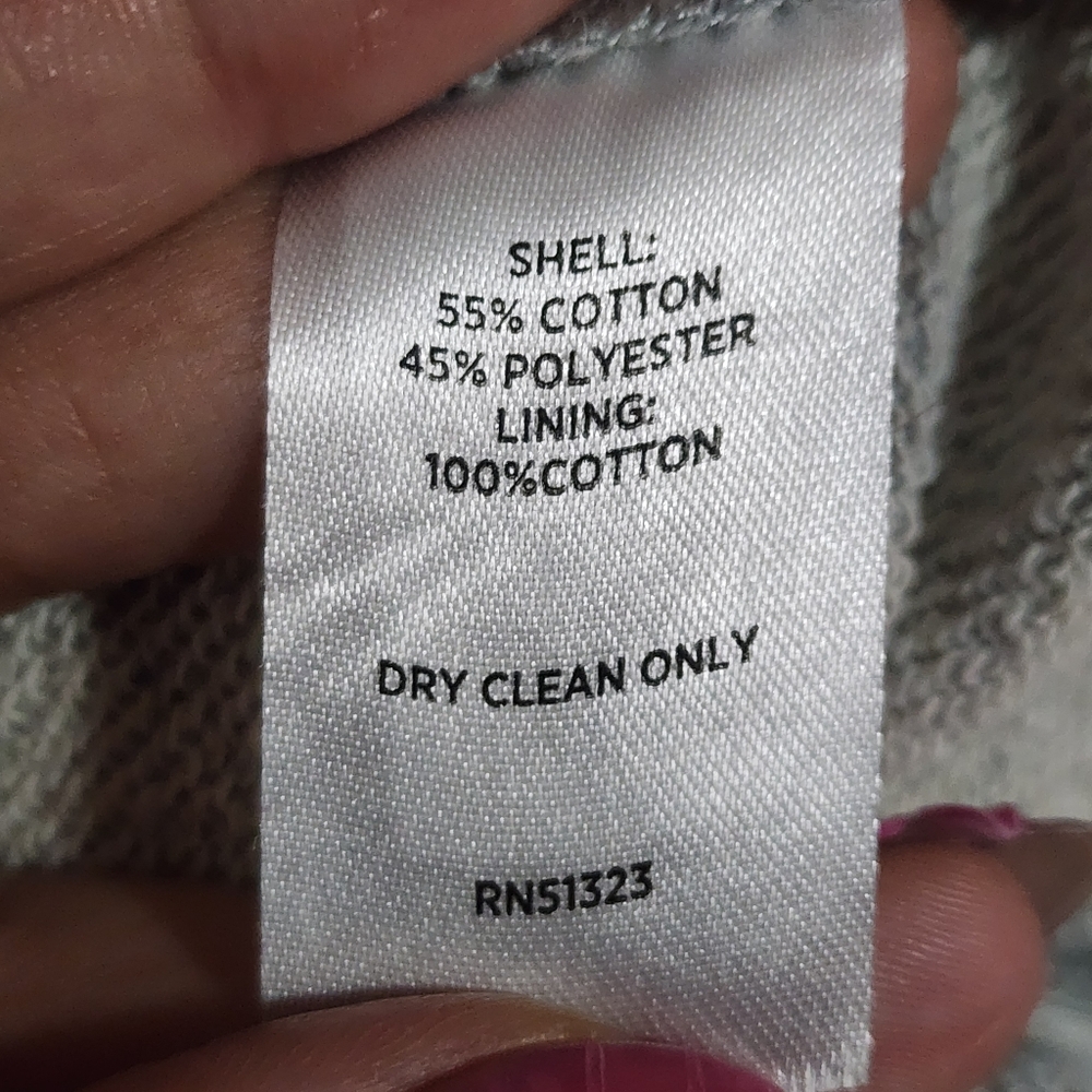 Halogen, Heather Grey Knit Single Button Blazer, … - image 4